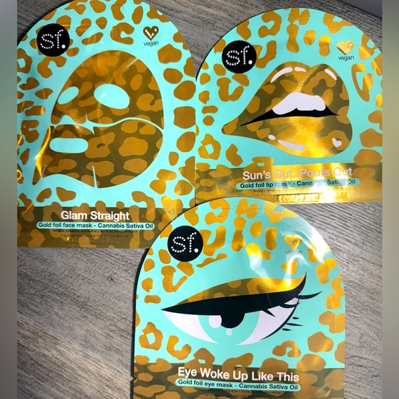 SFGLOW Glam in Paradise 3-Piece Mask Set - Picture 3 of 4